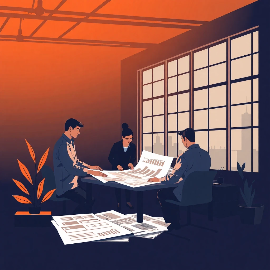 Team collaboration on project plans