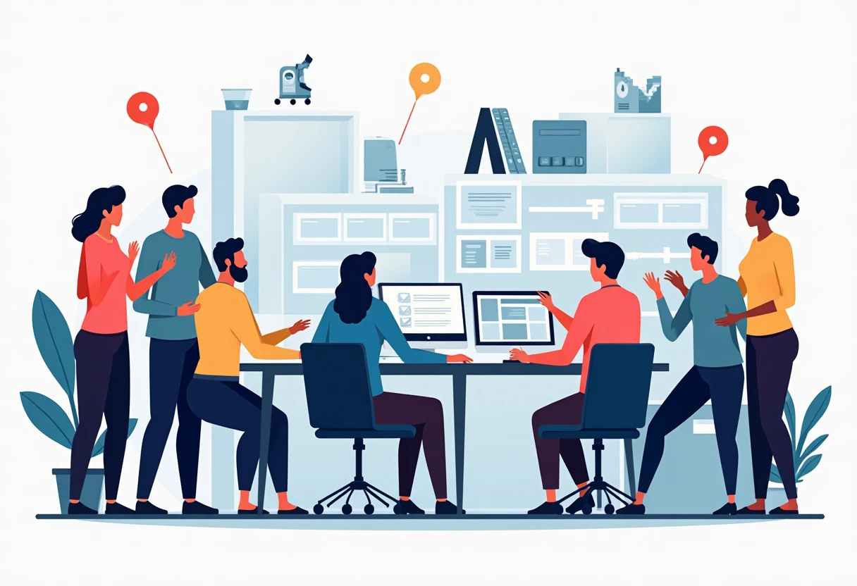 Full-time work team collaboration